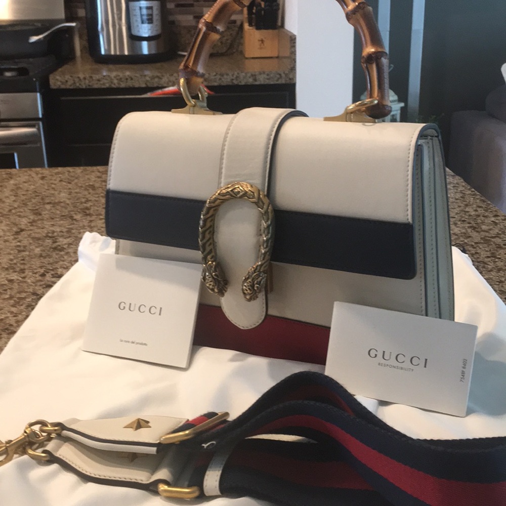 NWT Gucci Dionysus Medium Top Handle Bag - Picture 1 of 12